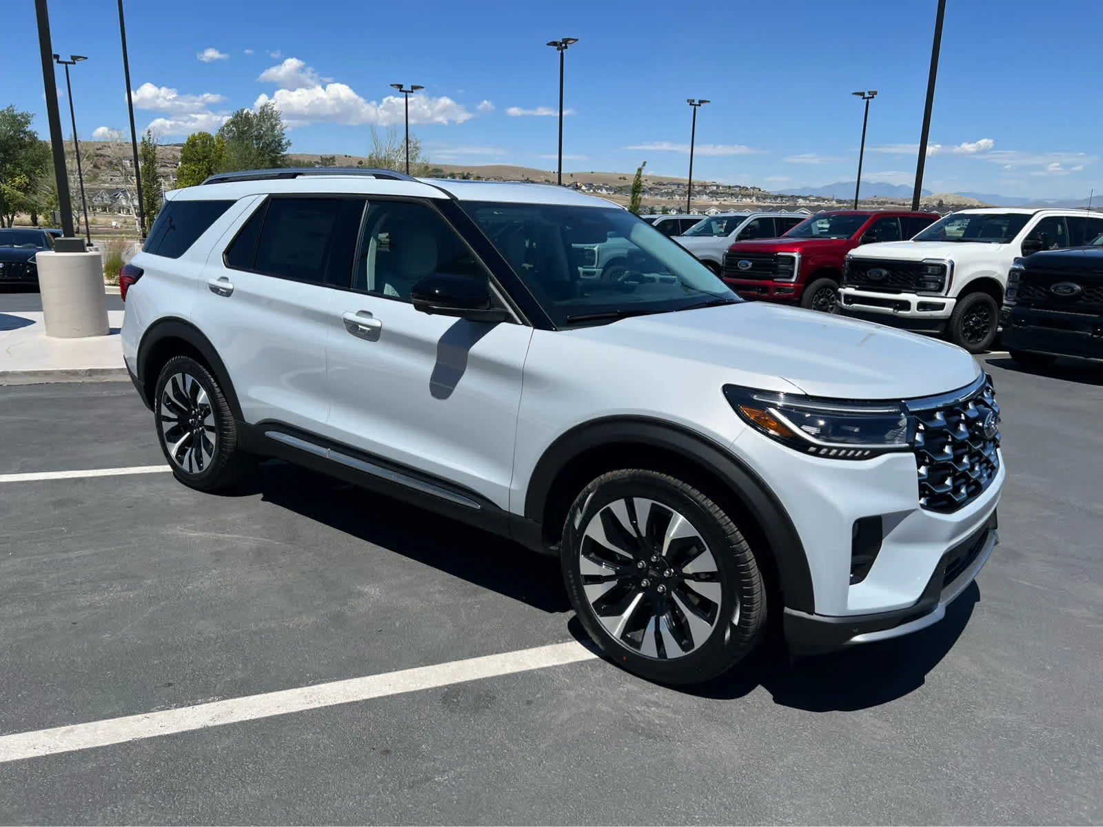 New 2026 Space White Metallic Ford Platinum™ image 5