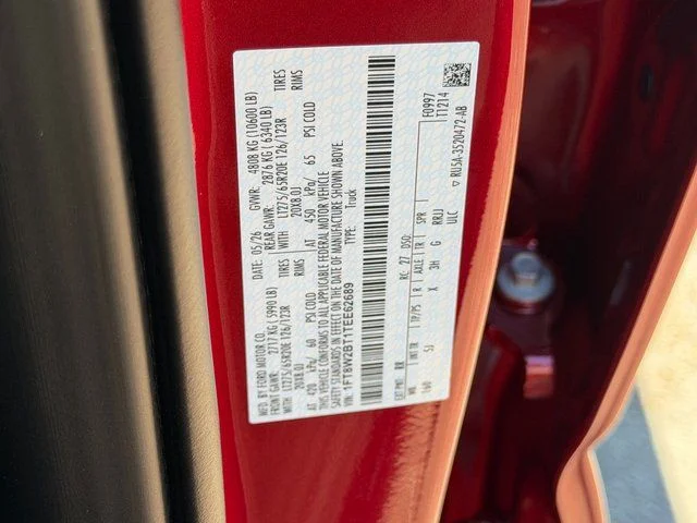 New 2026 Ruby Red Metallic Tinted Clearcoat Ford Lariat image 41