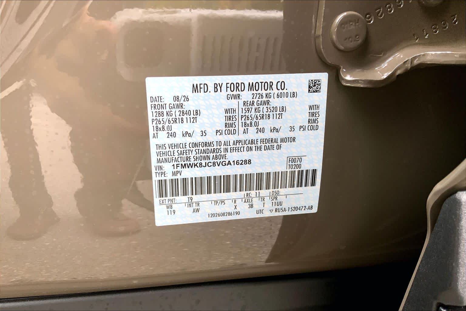 New 2027 Marsh Gray Ford Tremor image 12
