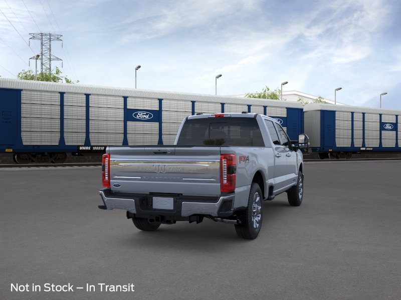 New 2026 Glacier Gray Metallic Tri-Coat Ford F-350® King Ranch® image 8