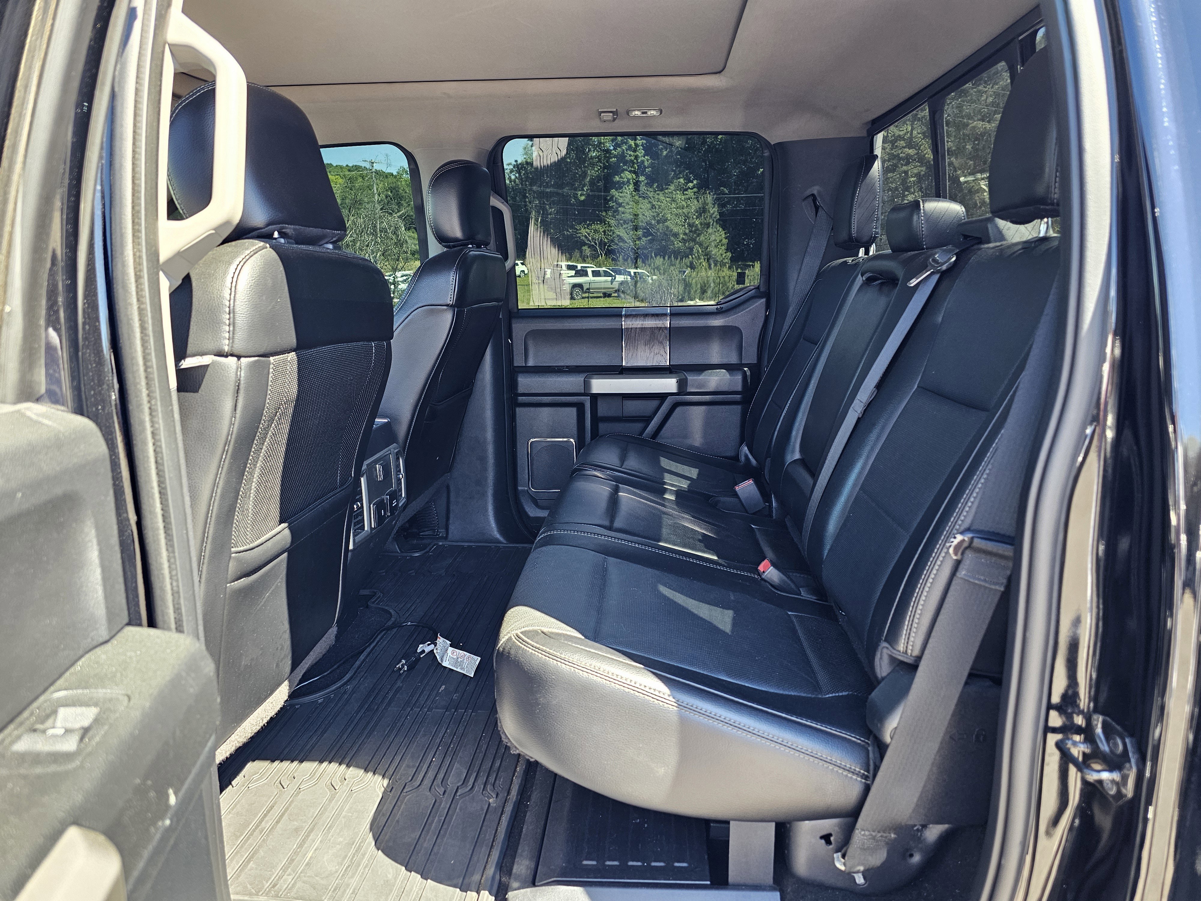 Used 2018 Shadow Black Ford LARIAT image 33