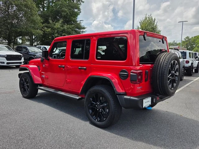 Used 2024 Red Jeep Sahara 4xe image 6