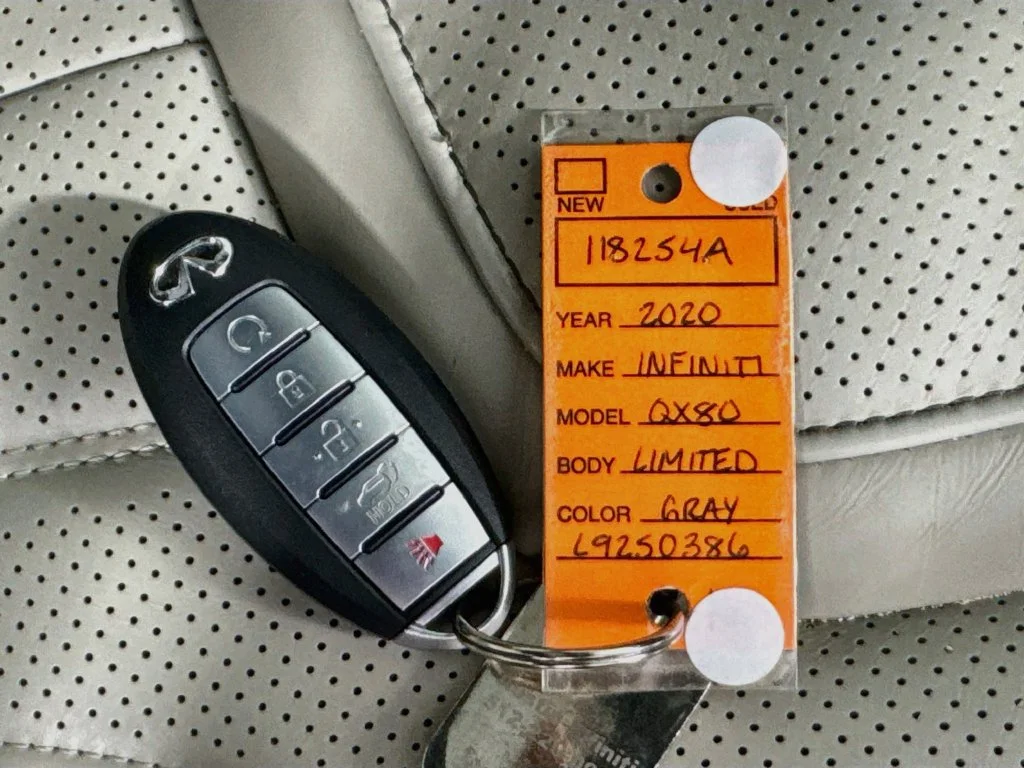 Certified Used 2020 Gray INFINITI Limited image 42