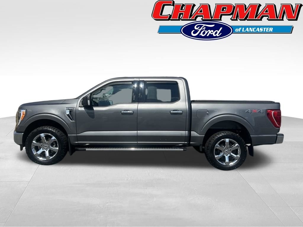 Certified Used 2022 Gray Metallic Ford XLT image 2