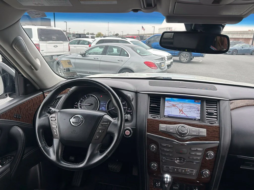 Certified Used 2017 White Nissan Platinum image 10