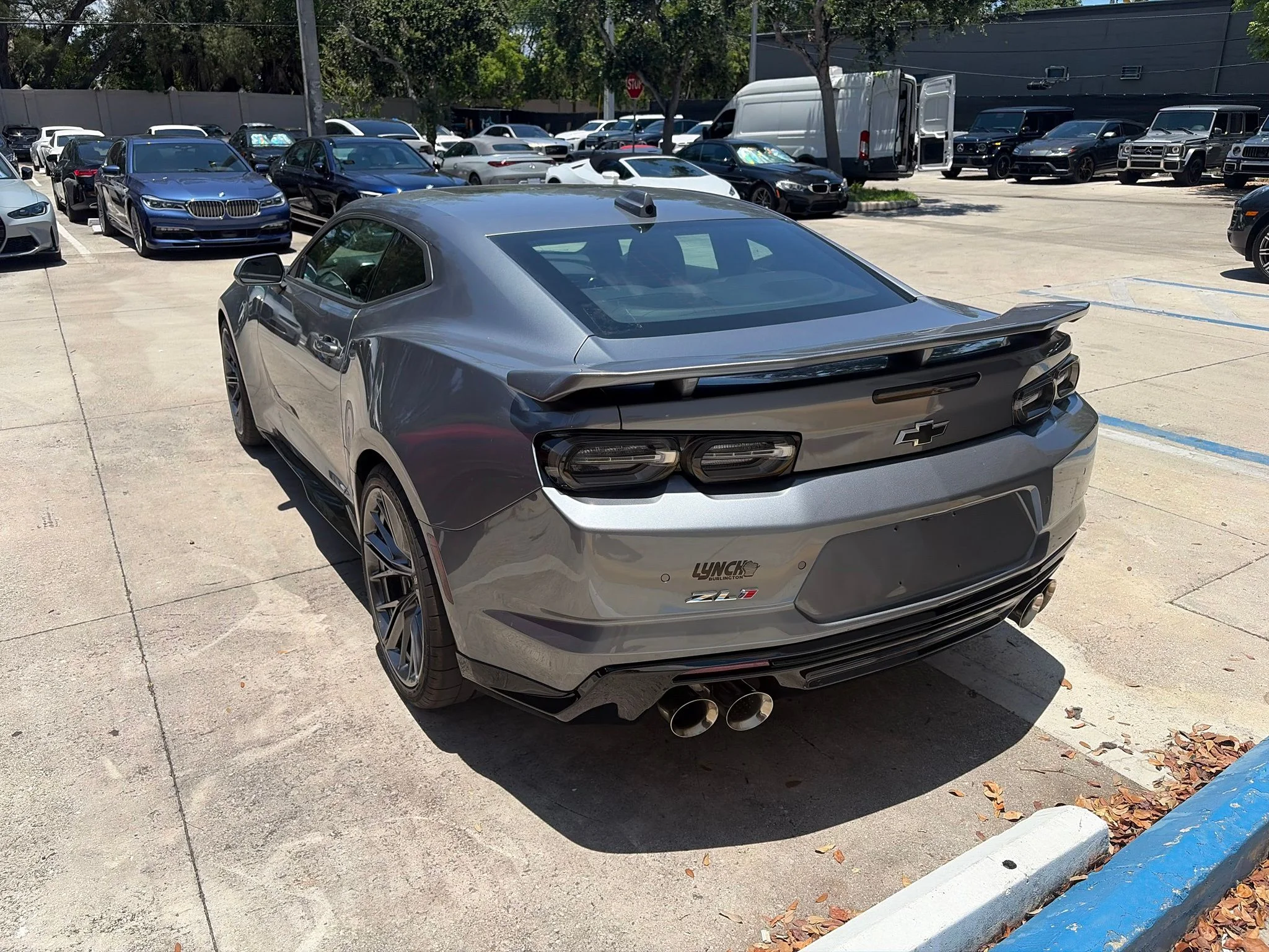 Used 2022 Gray Chevrolet ZL1 image 2