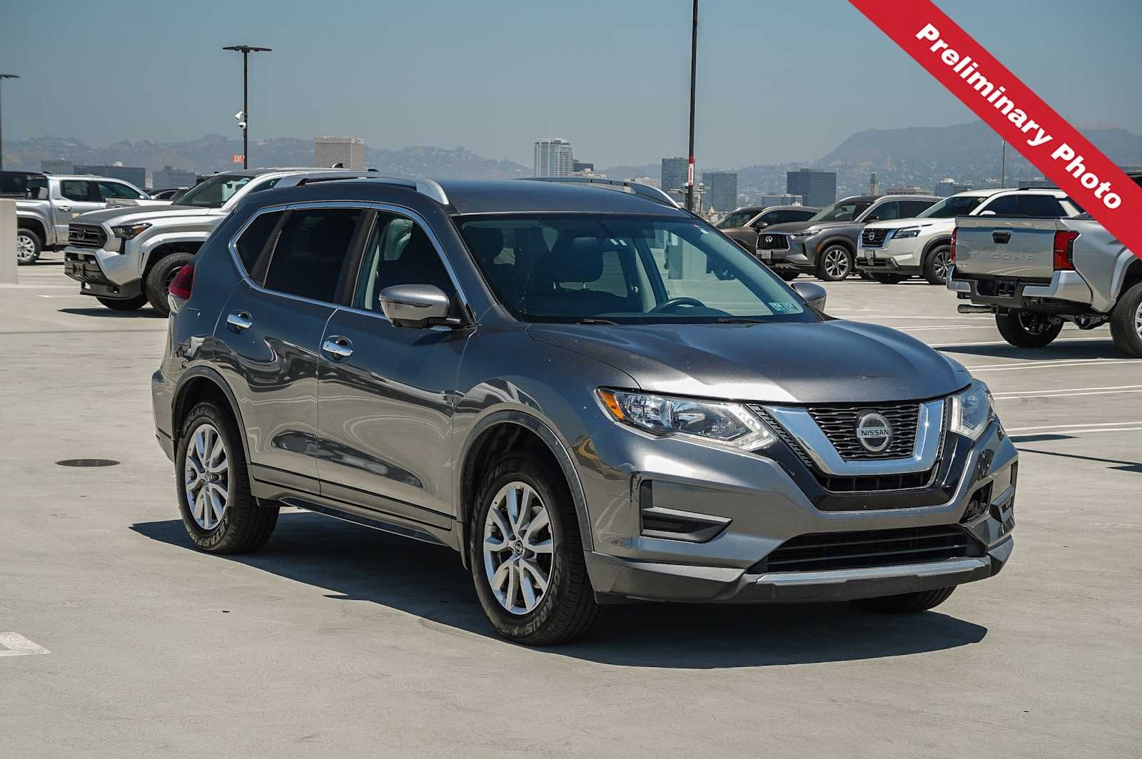 Used 2018 Gun Metallic Nissan SV image 3