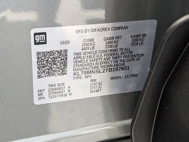 New 2026 Sterling Gray Metallic Chevrolet LS image 12