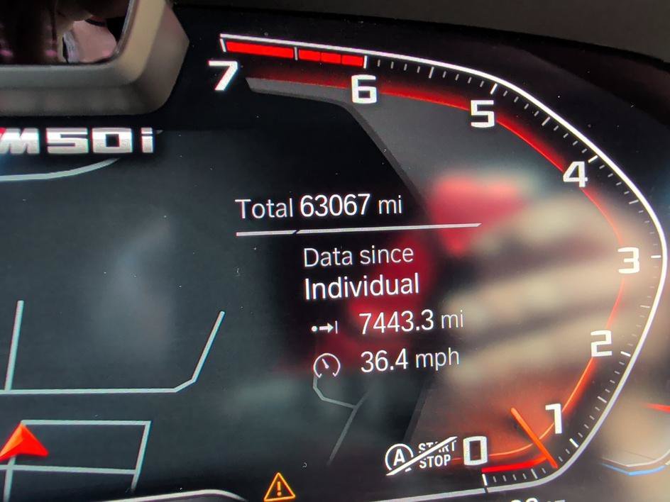 Used 2021 Arctic Gray Metallic BMW M50i image 22