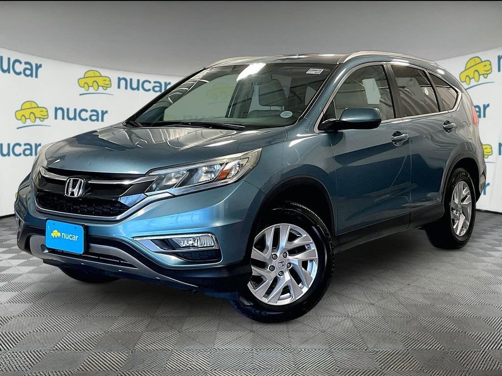 Used 2015 Blue Honda EX-L image 3
