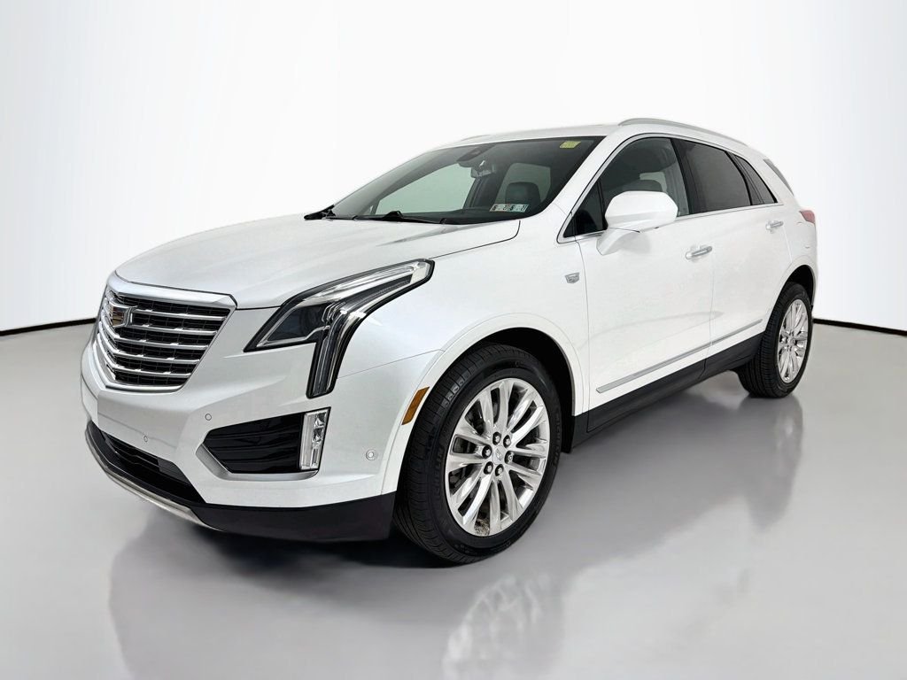 Used 2018 Crystal White Tricoat Cadillac AWD 4dr Platinum image 3
