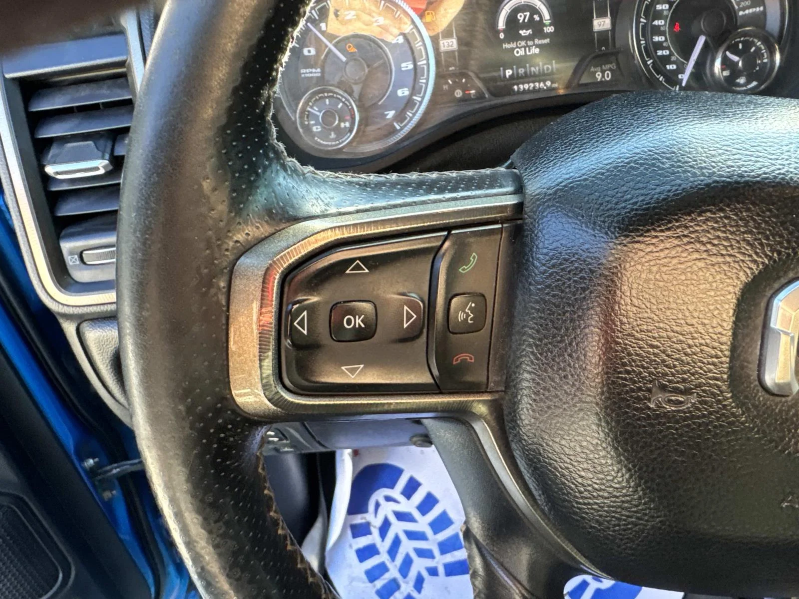 Used 2020 Hydro Blue Pearlcoat Ram Rebel image 22