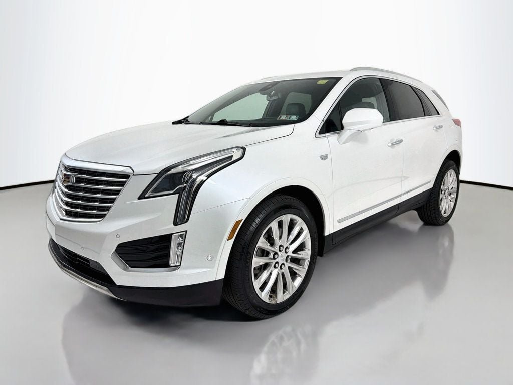 Used 2018 Crystal White Tricoat Cadillac AWD 4dr Platinum image 3