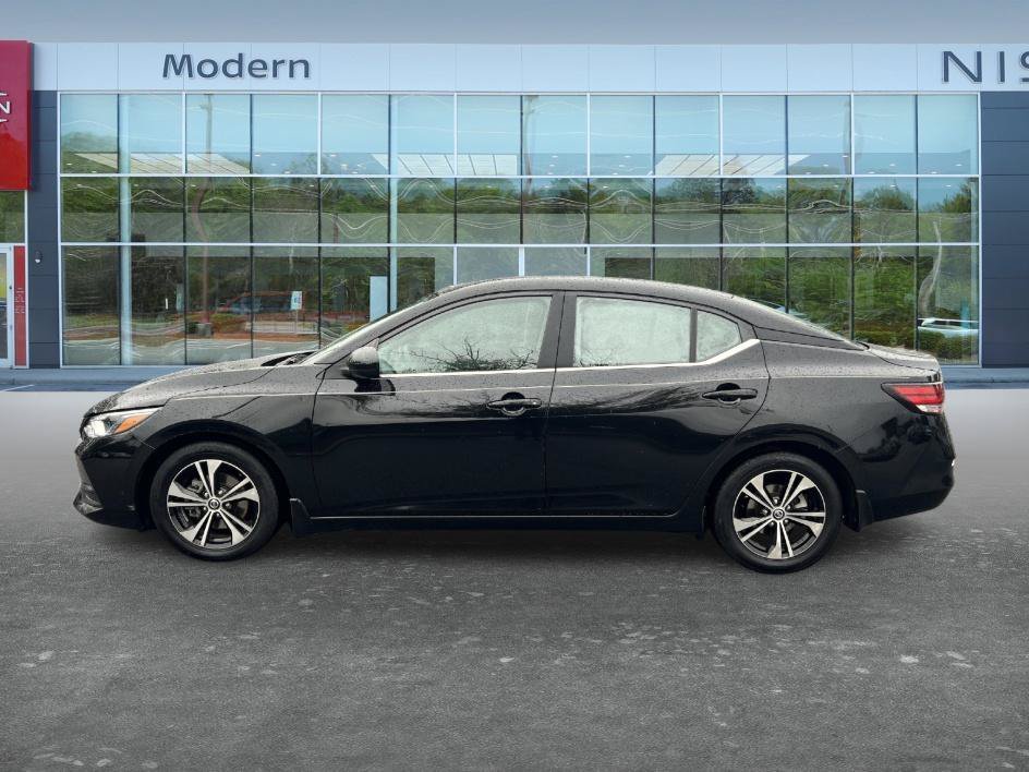 Used 2021 Super Black Nissan SV image 8