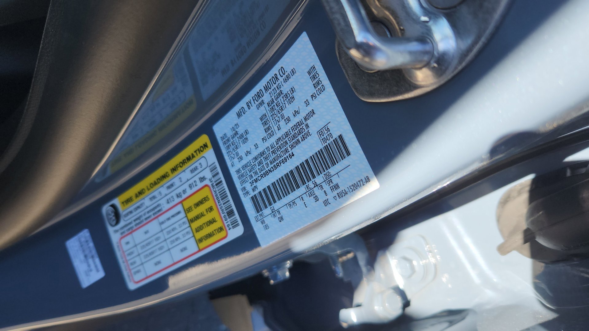 New 2025 Azure Gray Metallic Tri-Coat Ford Big Bend image 22