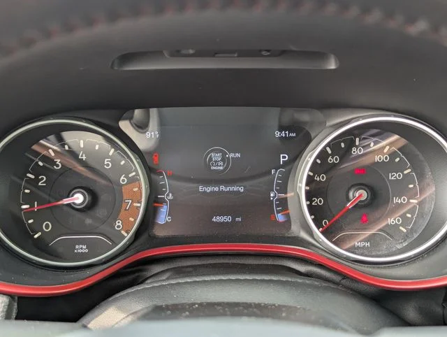 Used 2021 Green Jeep Trailhawk image 34
