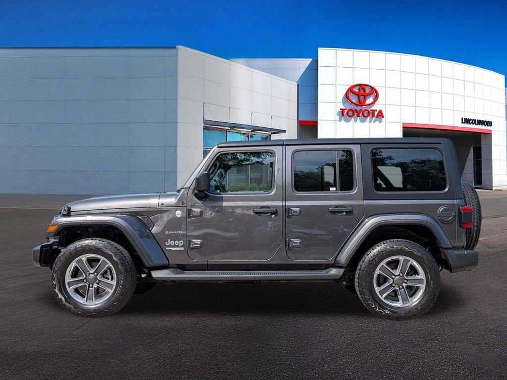 Used 2018 Gray Jeep Unlimited Sahara image 13