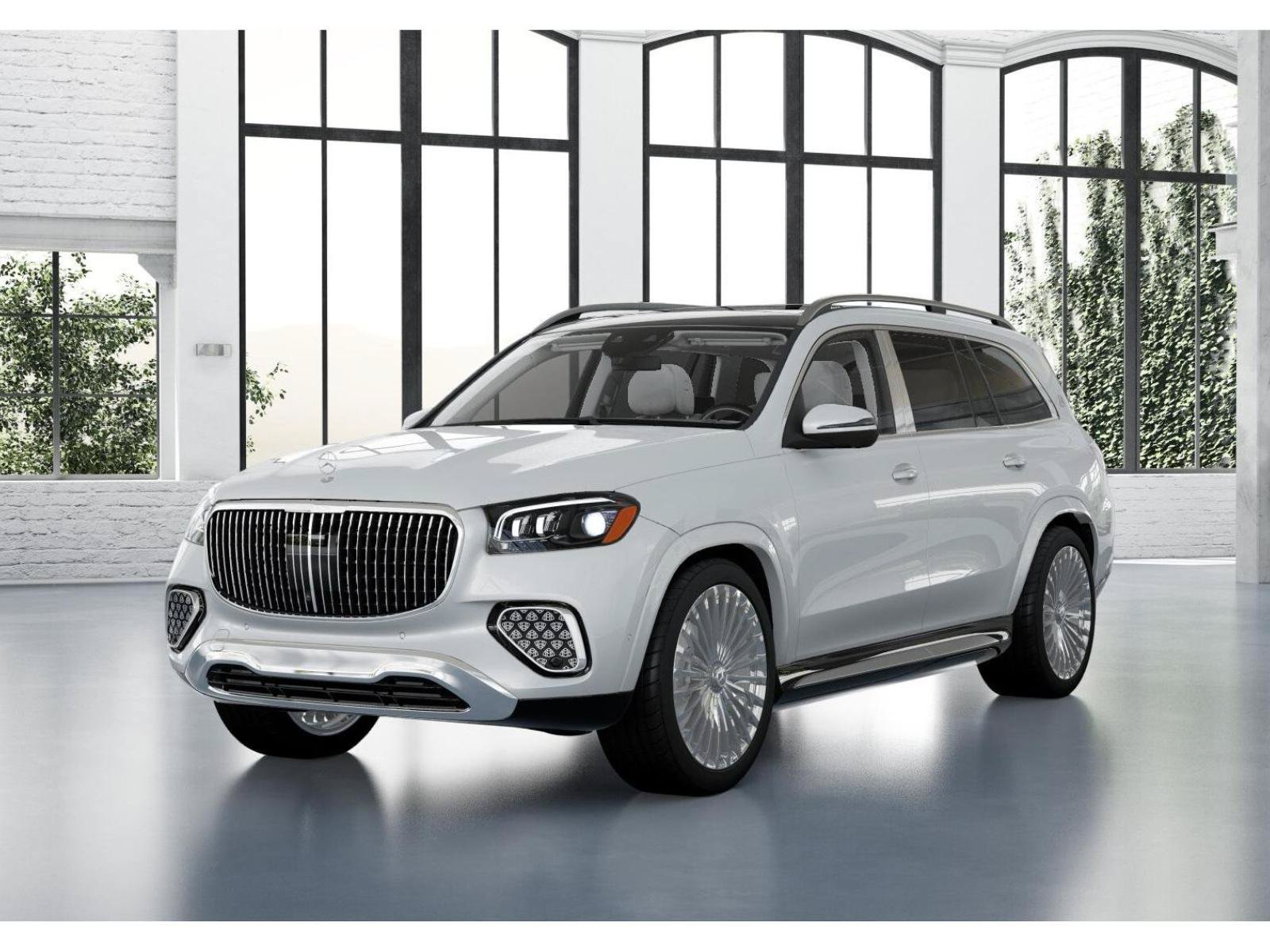New 2026 MANUFAKTUR Moonlight White Metallic Mercedes-Benz Maybach GLS 600 image 40