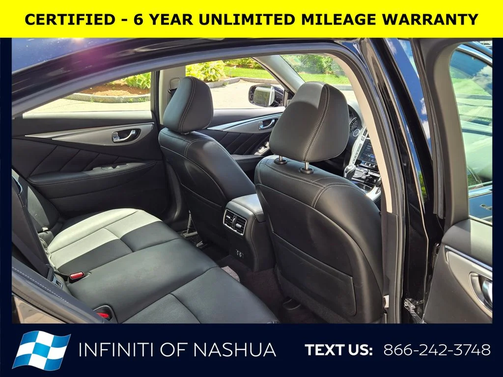 Certified Used 2023 Black INFINITI LUXE image 17