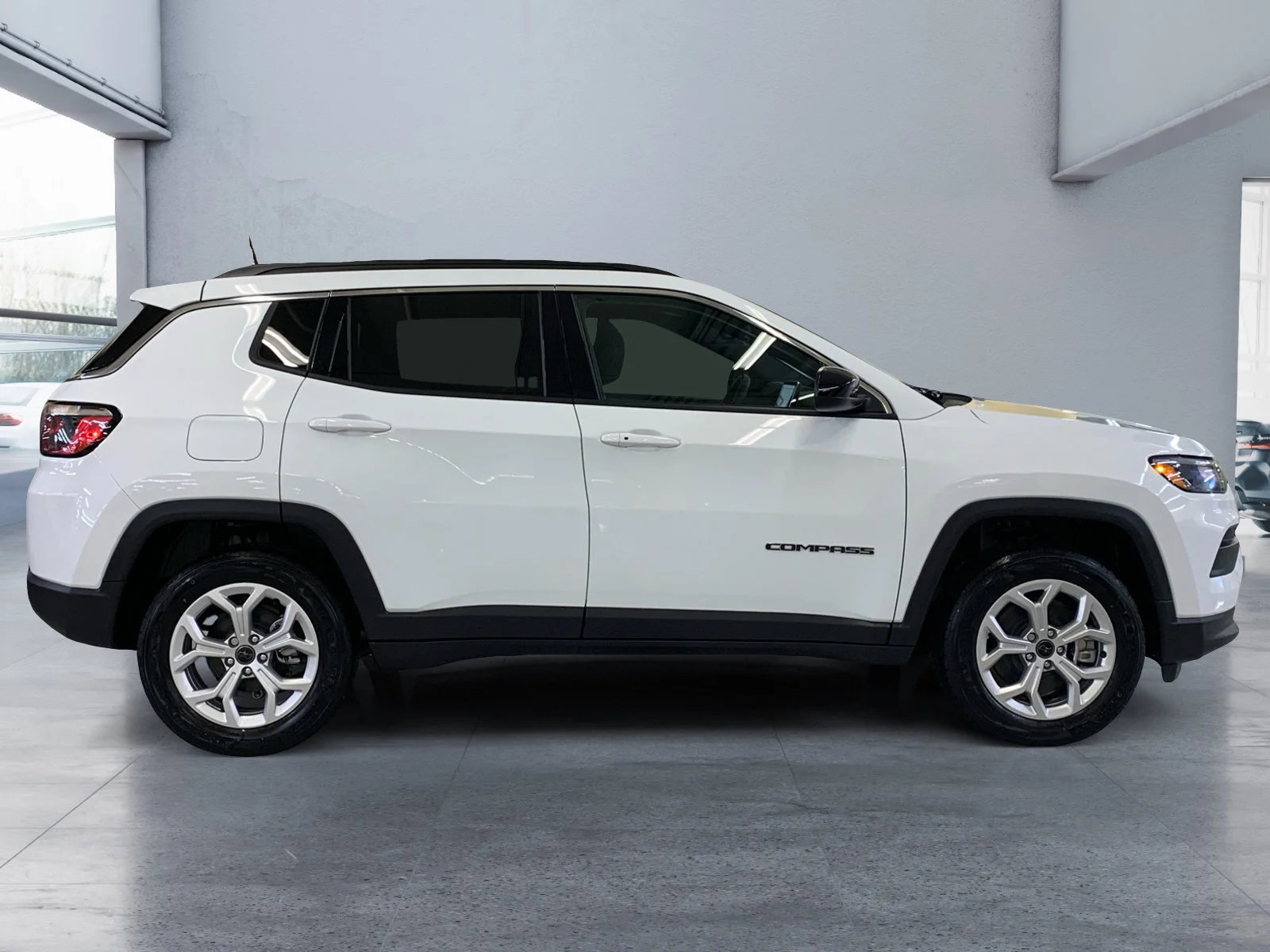 New 2026 Bright White Jeep North image 6
