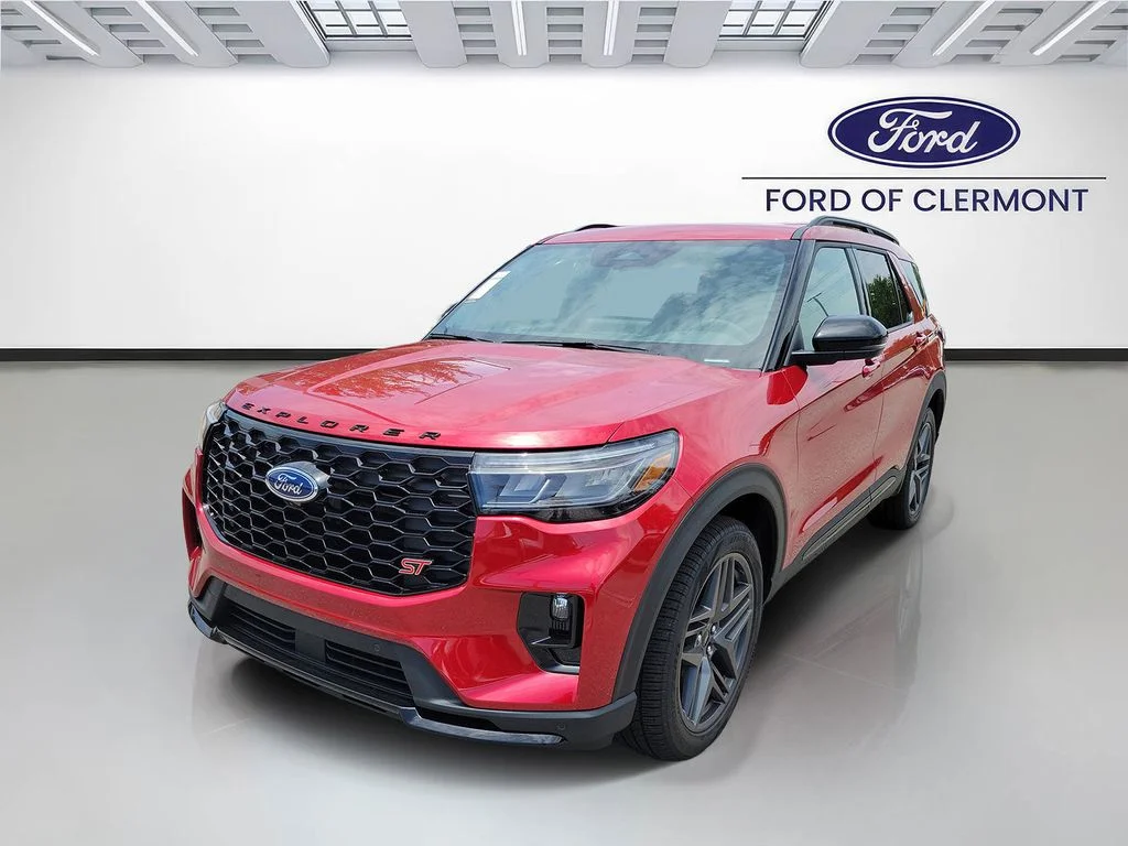 New 2026 Rapid Red Metallic Tinted Clearcoat Ford ST image 2
