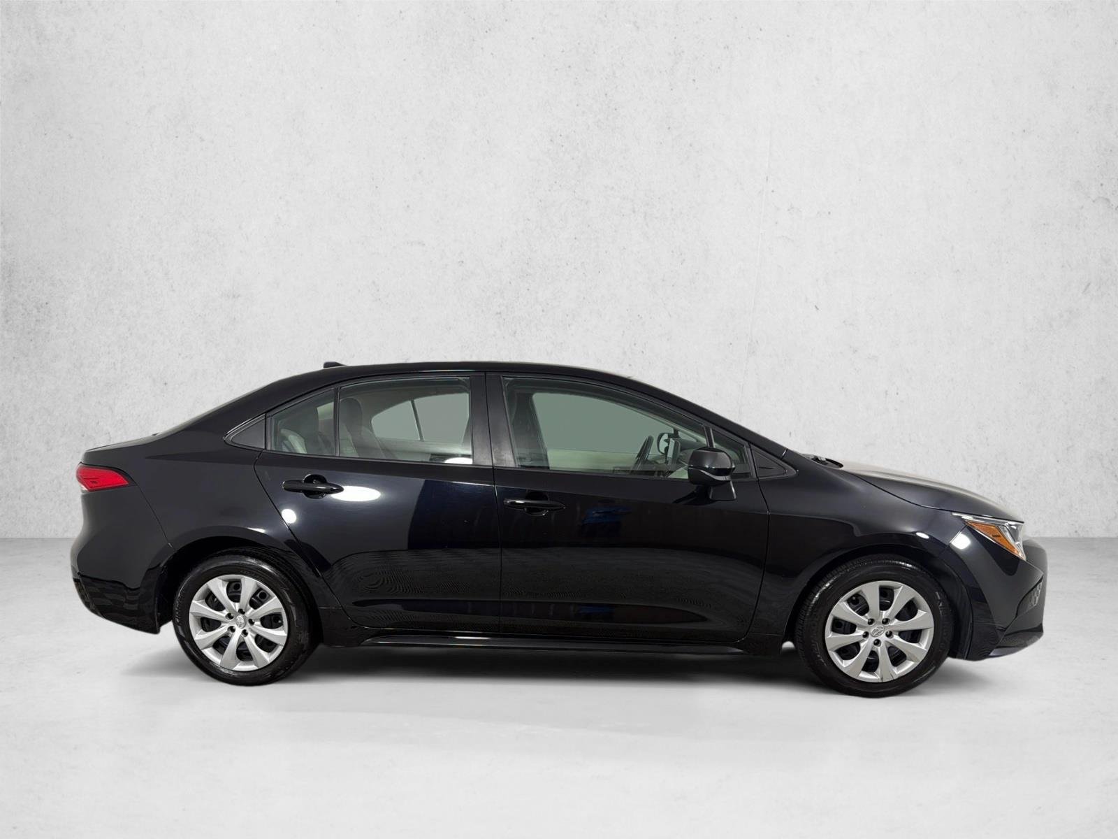 Certified Used 2023 Midnight Black Metallic Toyota LE image 2