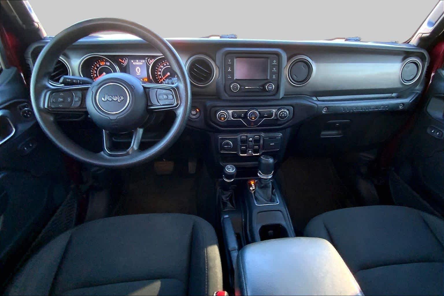 Used 2021 Snazzberry Pearlcoat Jeep Unlimited Willys Sport image 16