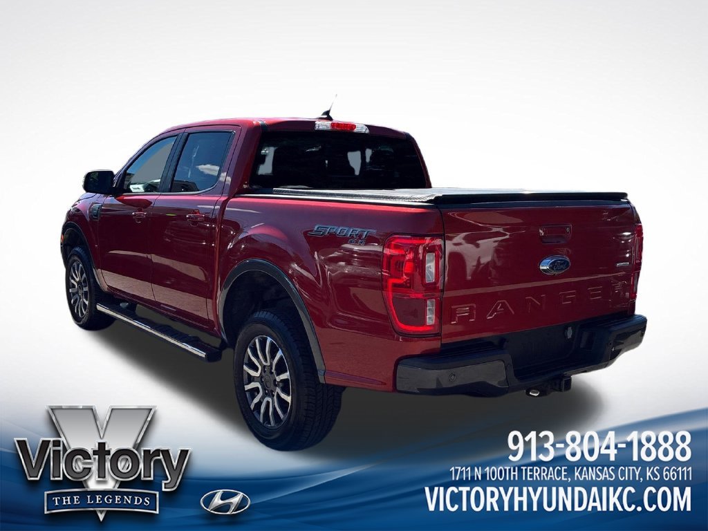 Used 2019 Red Ford Lariat image 3