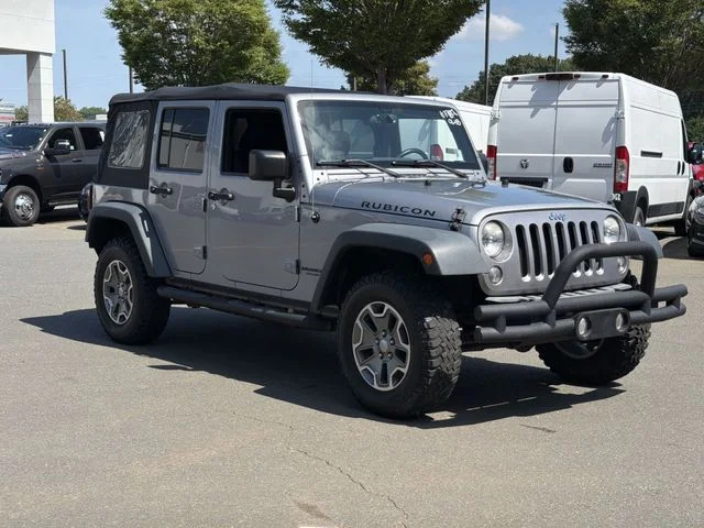 Used 2015 Silver Jeep Unlimited Rubicon image 15