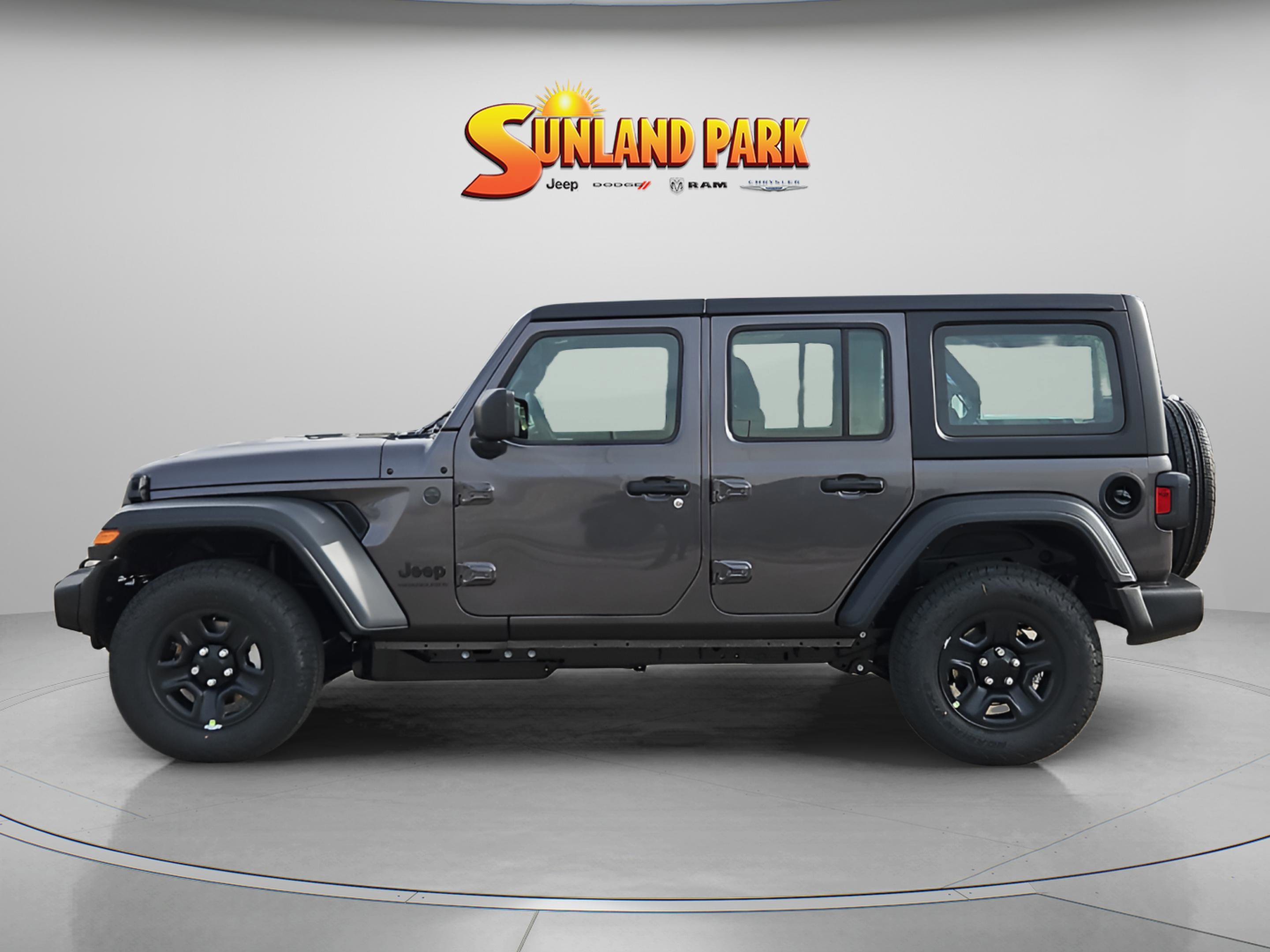 New 2026 Granite Crystal Metallic Clear-Coat Exterior Paint Jeep Sport image 3
