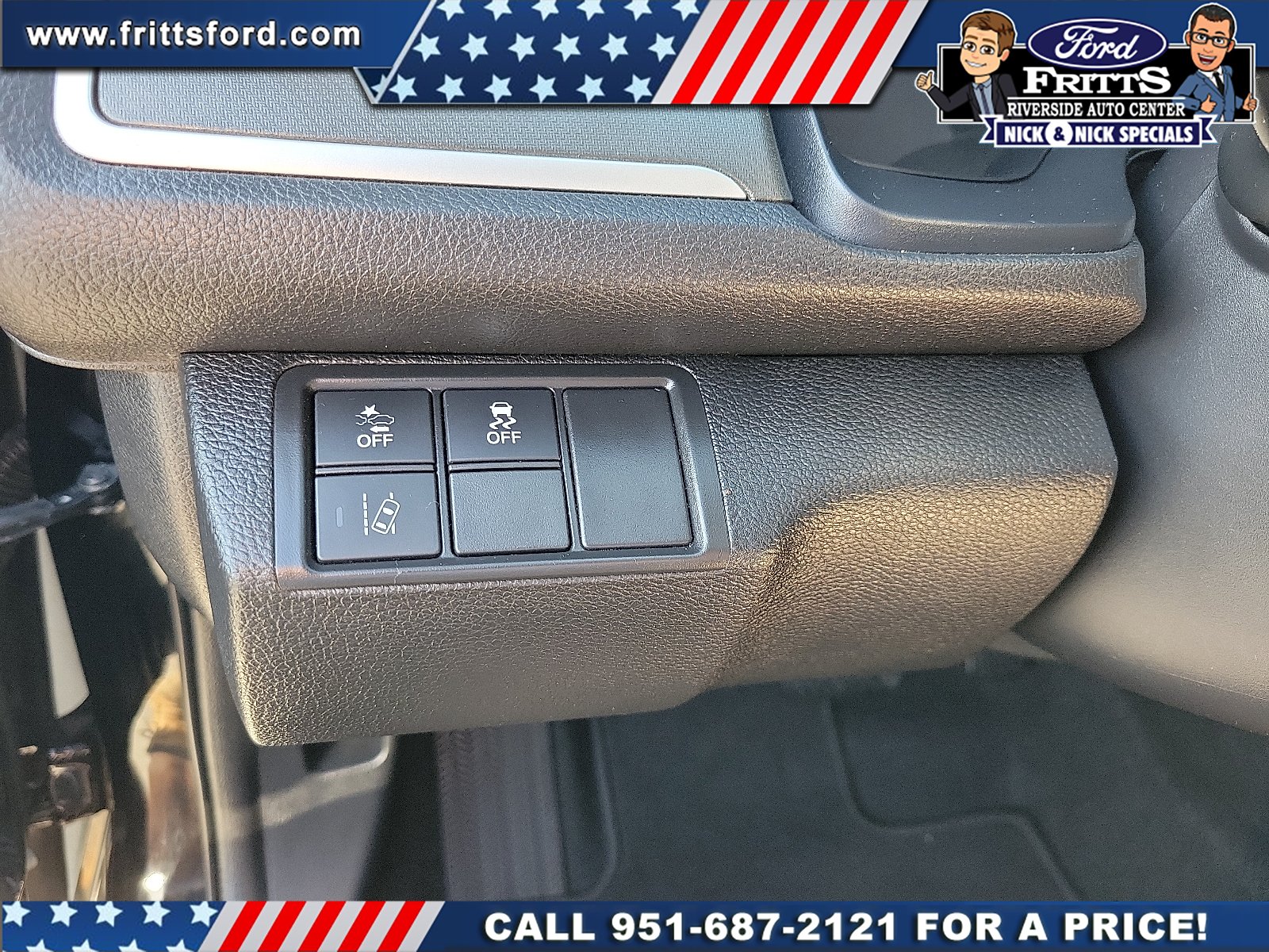 Certified Used 2019 Crystal Black Pearl Honda LX image 11