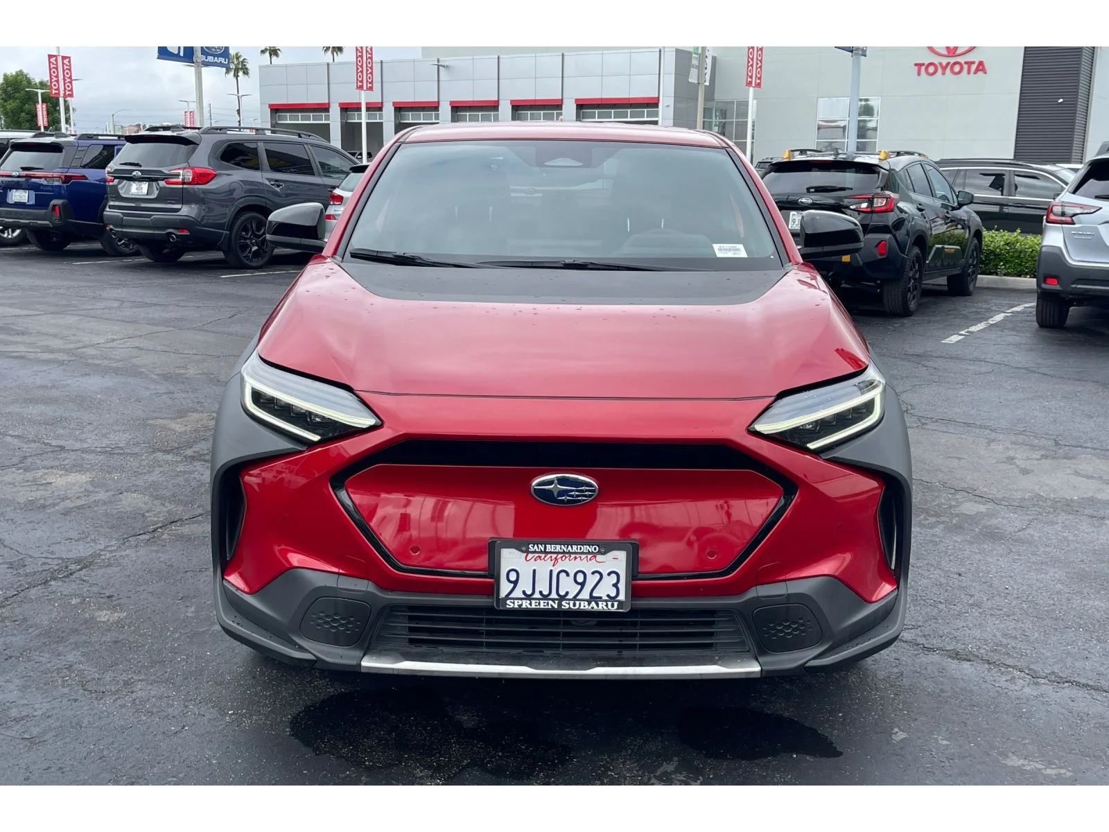 Used 2023 Elemental Red Pearl Subaru Premium image 9