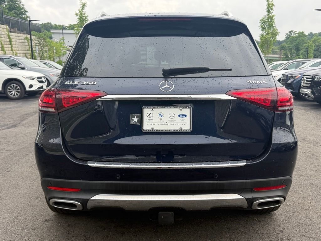 Certified Used 2022 Blue Mercedes-Benz GLE 350 image 8
