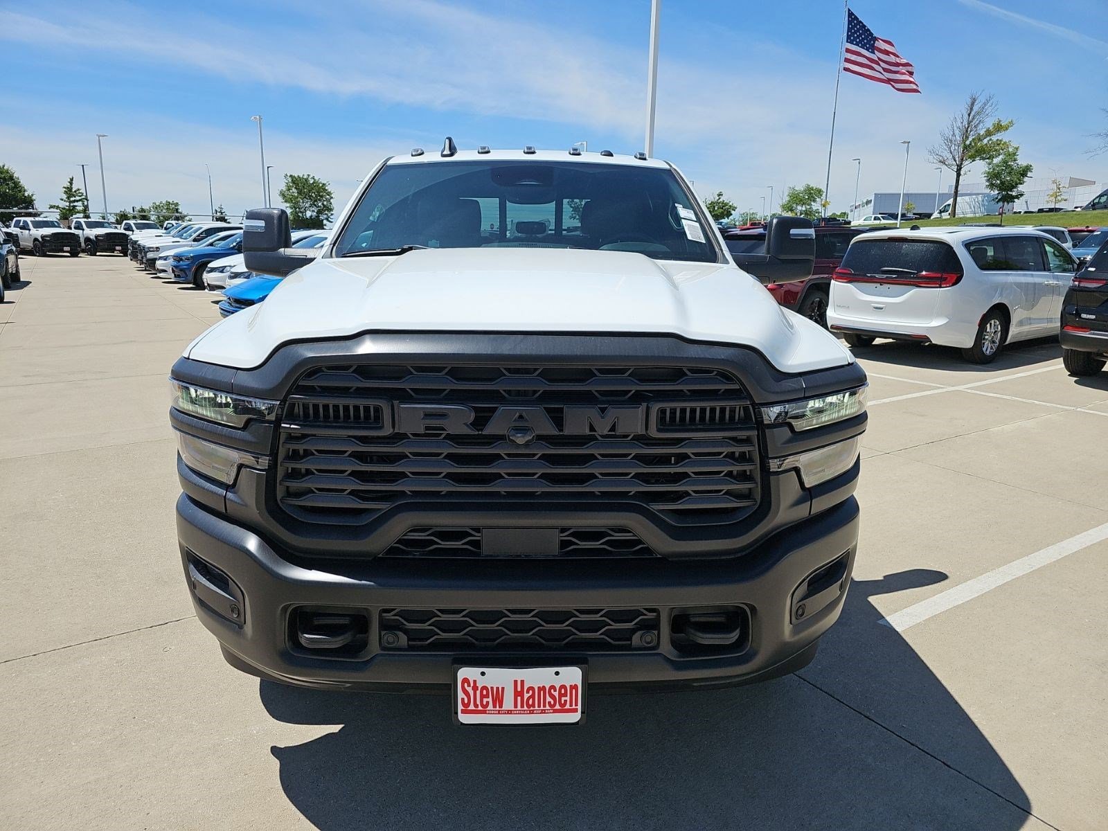 New 2026 Bright White Clearcoat Ram Tradesman image 8