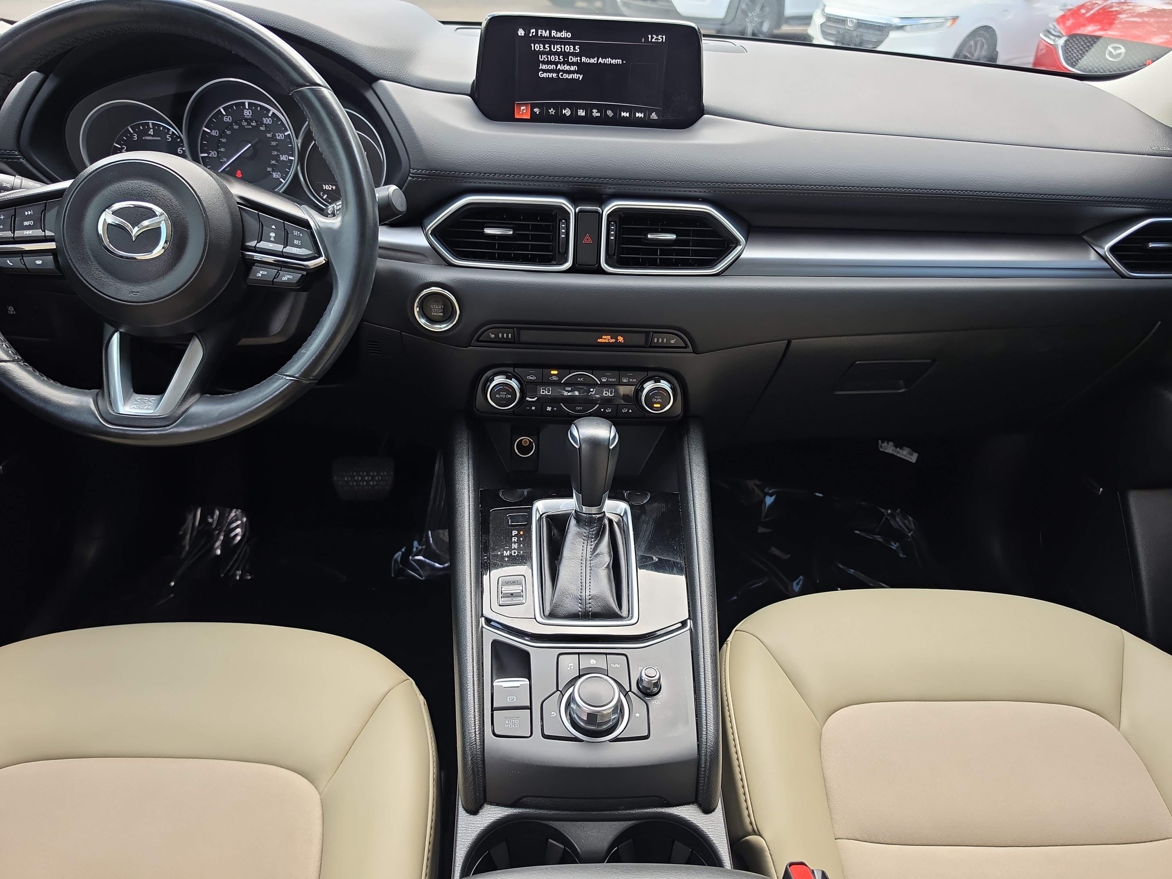 Used 2018 Snowflake White Pearl Mica Mazda Touring image 15
