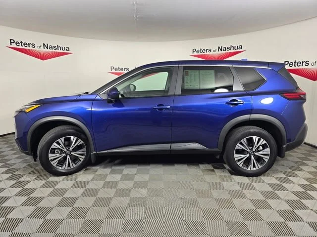 Certified Used 2023 Blue Nissan SV image 12