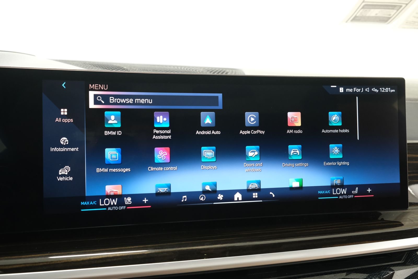 Certified Used 2024 Black Sapphire Metallic BMW xDrive40i image 17
