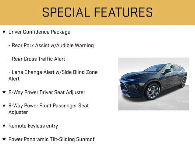 Used 2024 Black Chevrolet 3LT image 20