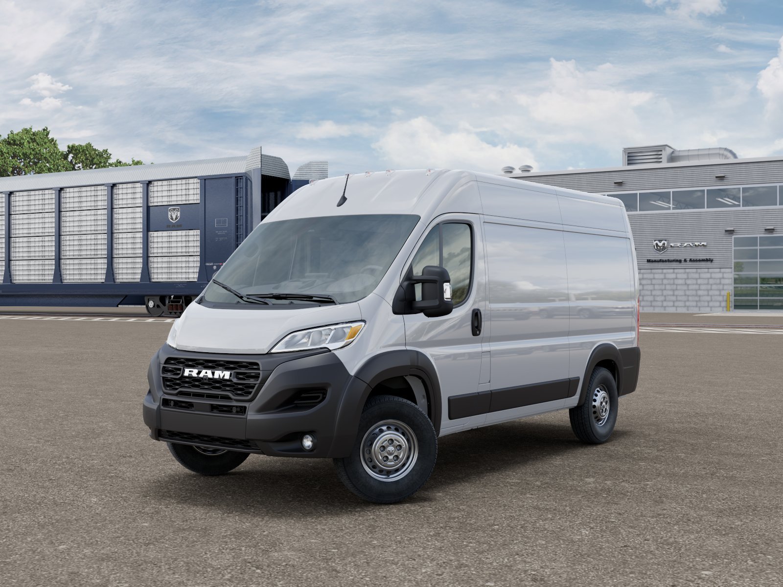 New 2026 Bright White Clearcoat RAM TRADESMAN image 2