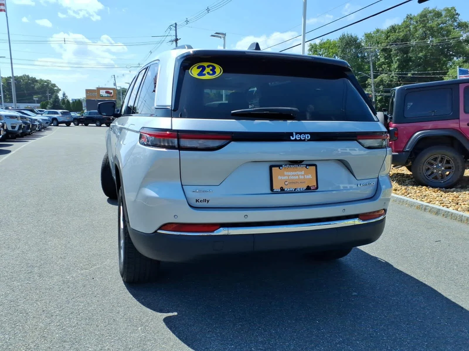 Certified Used 2023 Silver Zynith Jeep Laredo X image 10