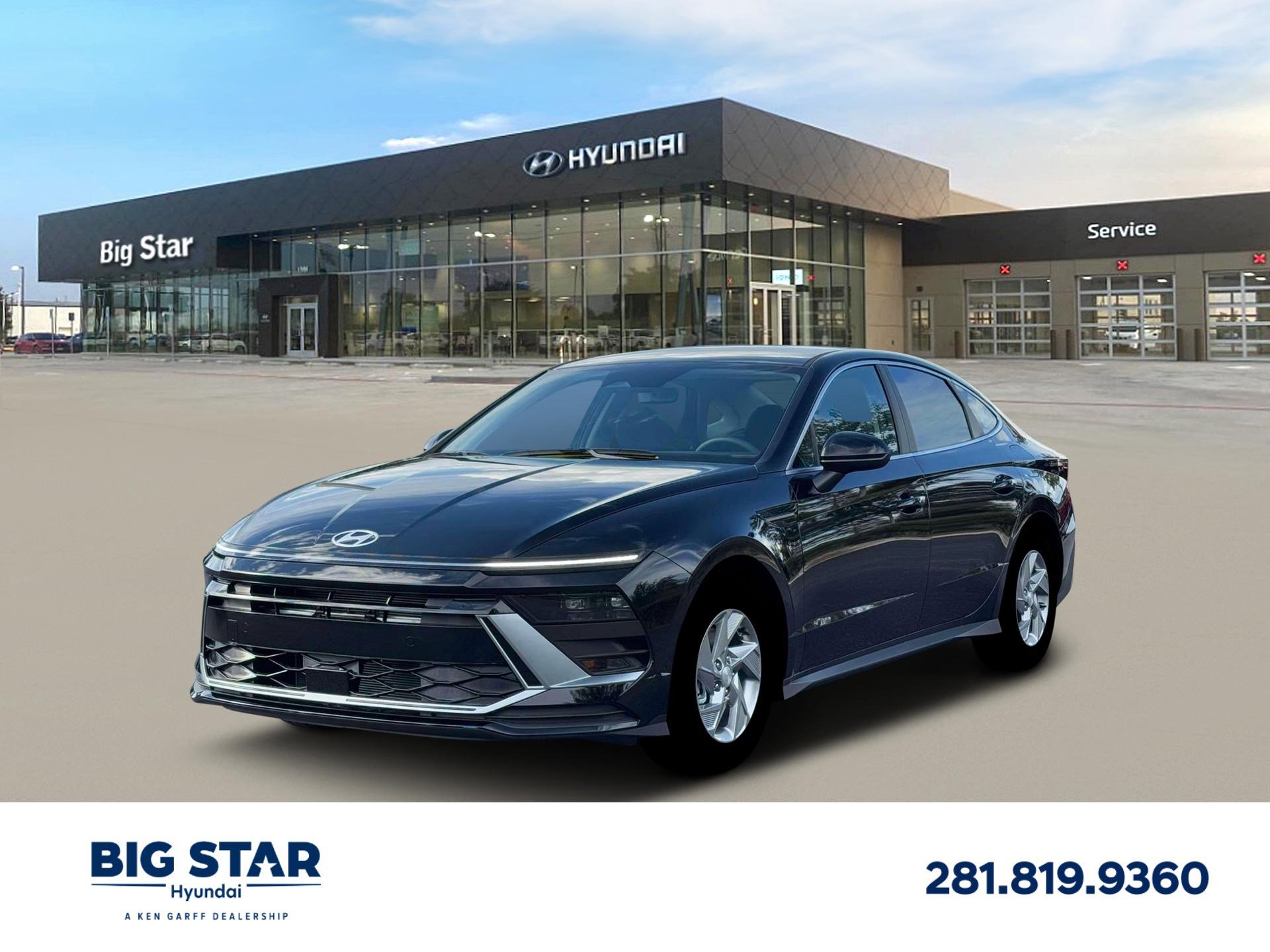 New 2026 Abyss Black Hyundai SE image 1