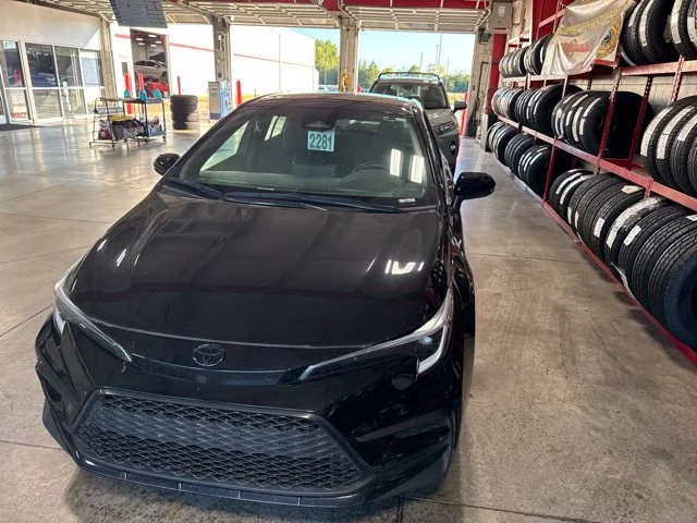 Certified Used 2024 Black Toyota SE image 3