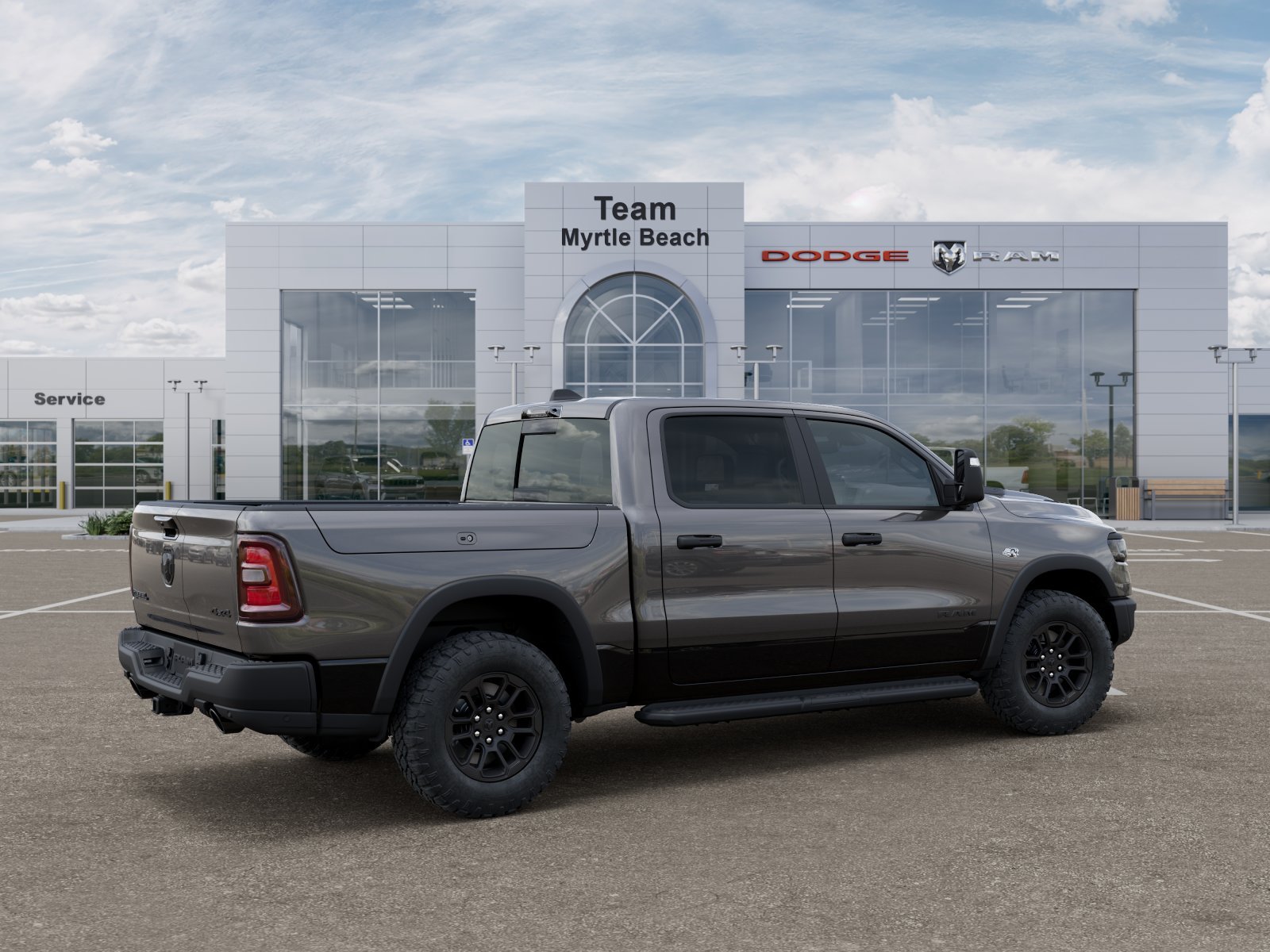 New 2026 Granite Crystal Metallic Clear-Coat Exterior Paint RAM Rebel image 31