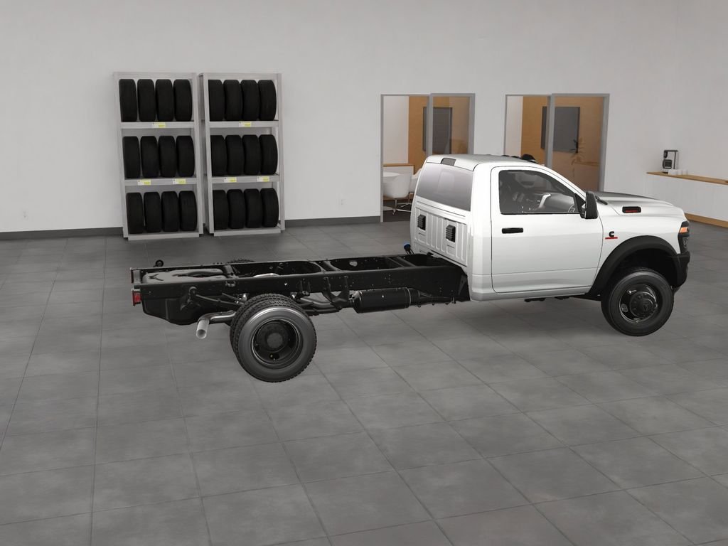 New 2025 Bright White Clearcoat RAM Tradesman image 7