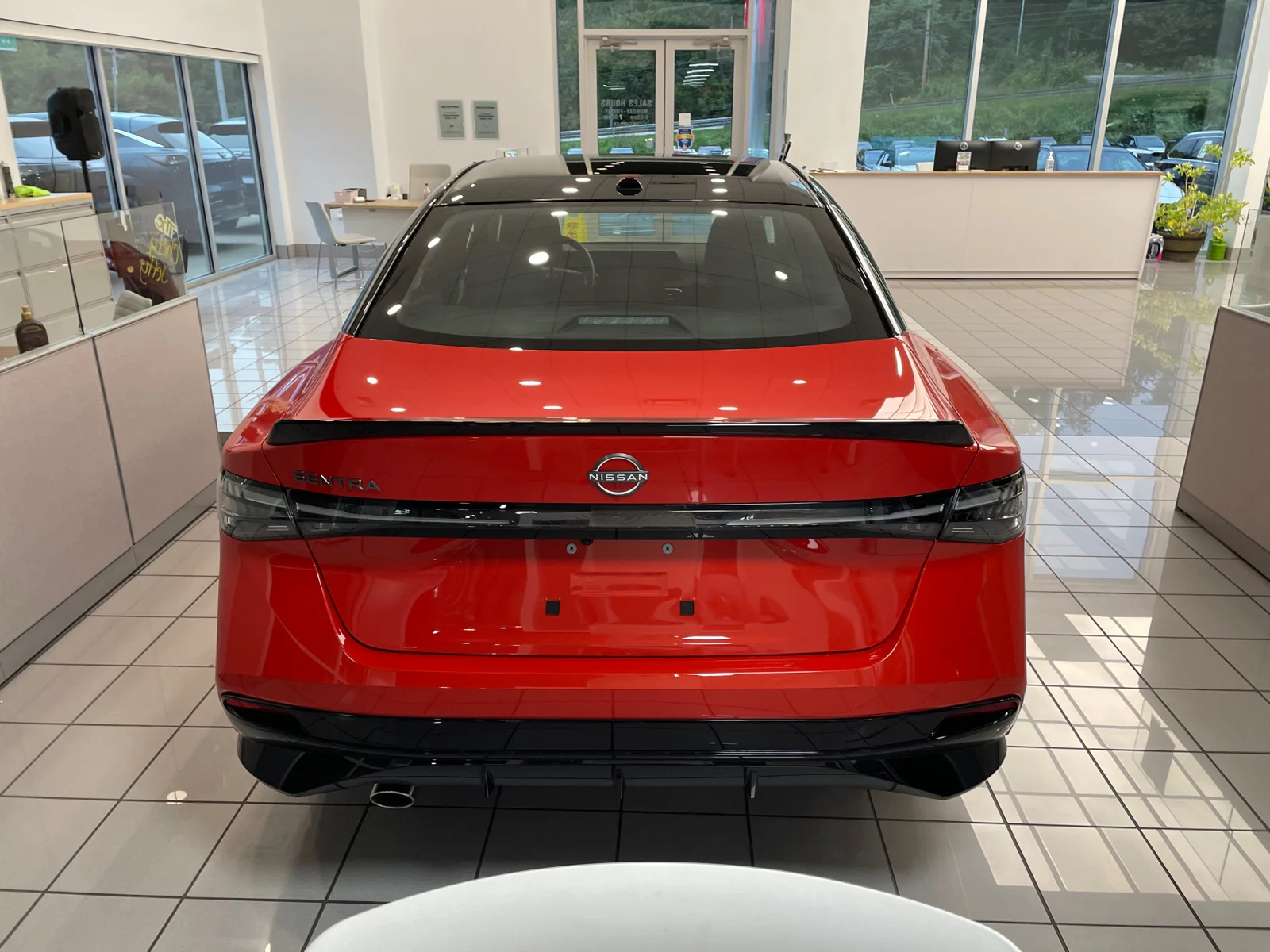 New 2027 Energetic Ember / Super Black Two-tone Nissan SR image 6
