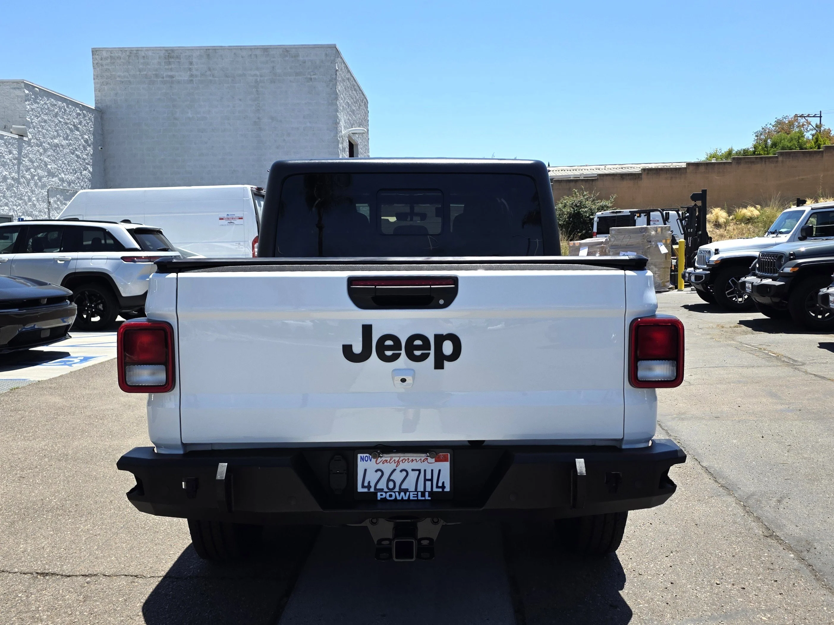 Used 2021 Bright White Clearcoat Jeep Sport image 4