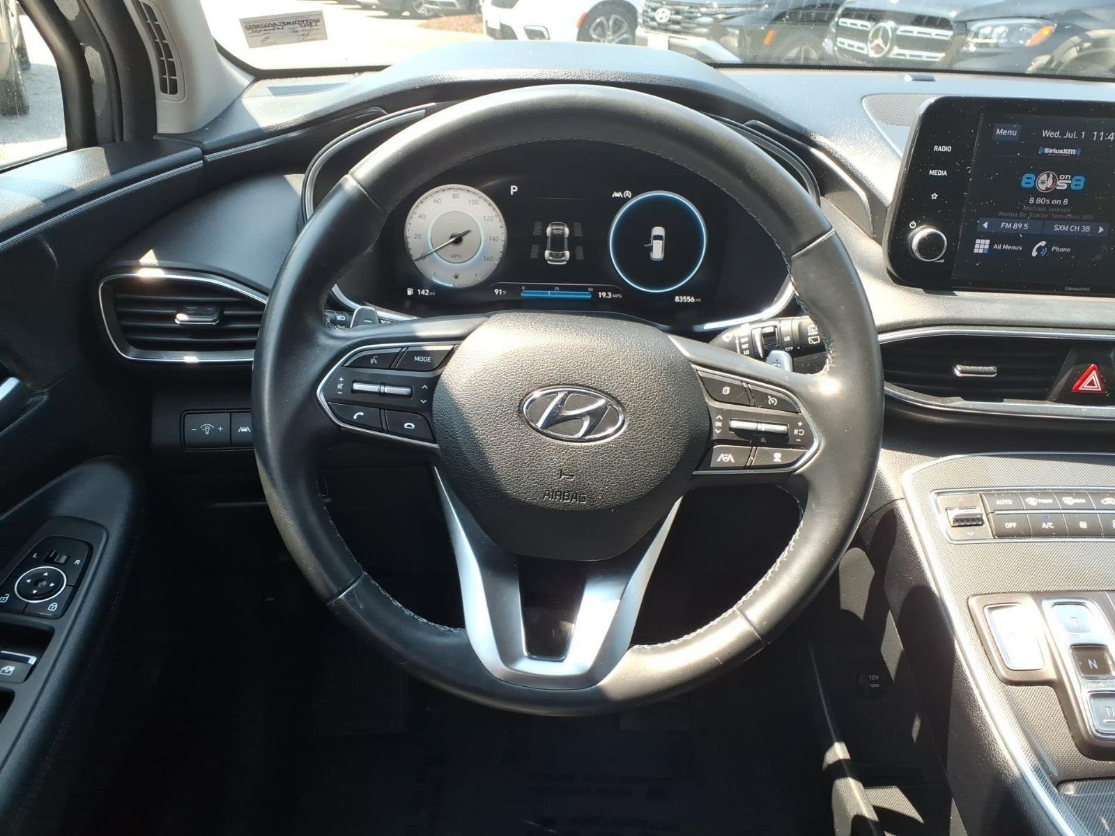 Used 2021 Hampton Gray Hyundai SEL image 12