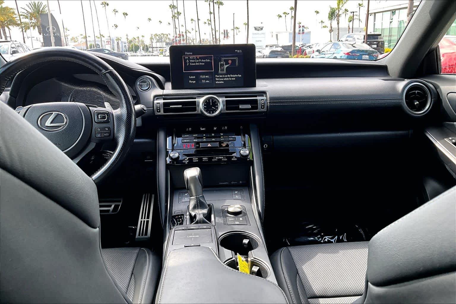 Certified Used 2022 CLOUDBURST GRAY Lexus F SPORT image 34