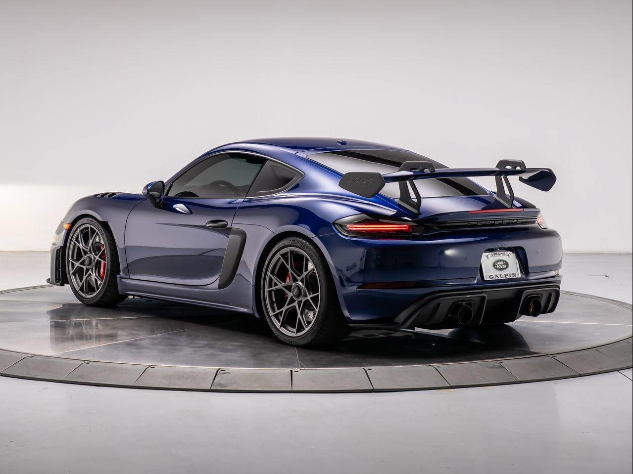 Used 2024 Gentian Blue Metallic Porsche GT4 RS image 3