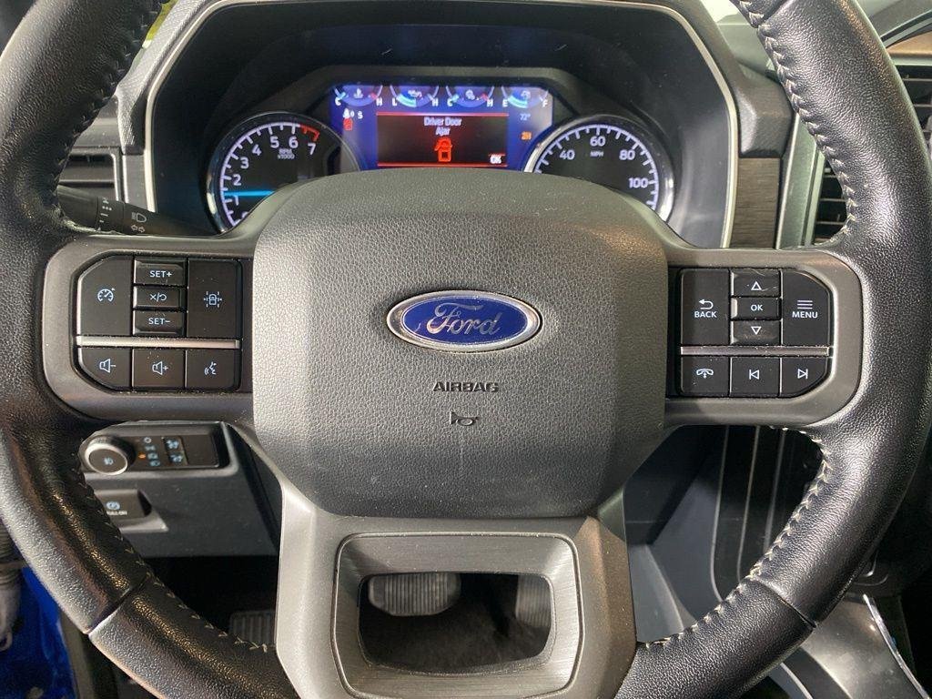 Used 2021 Blue Metallic Ford XLT image 13